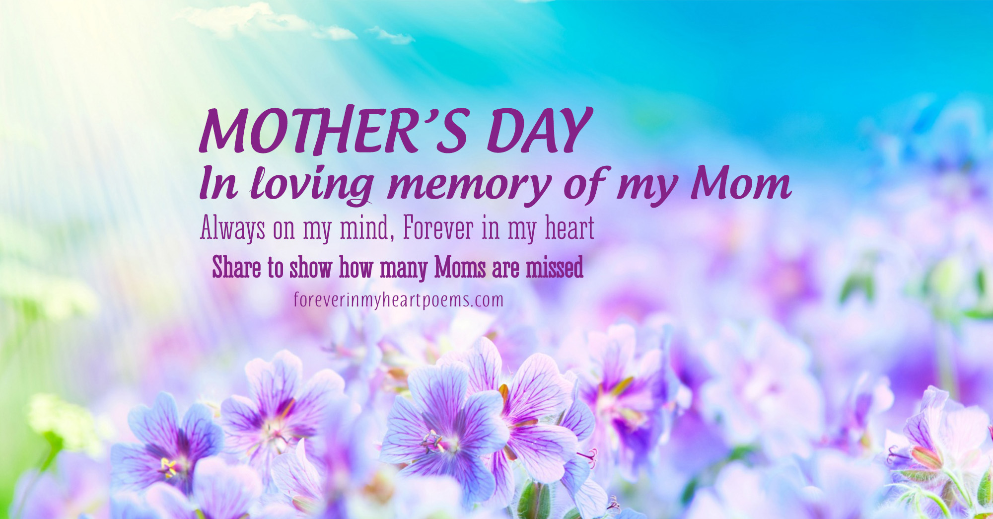 What Is A Short Quote For Mom In Heaven