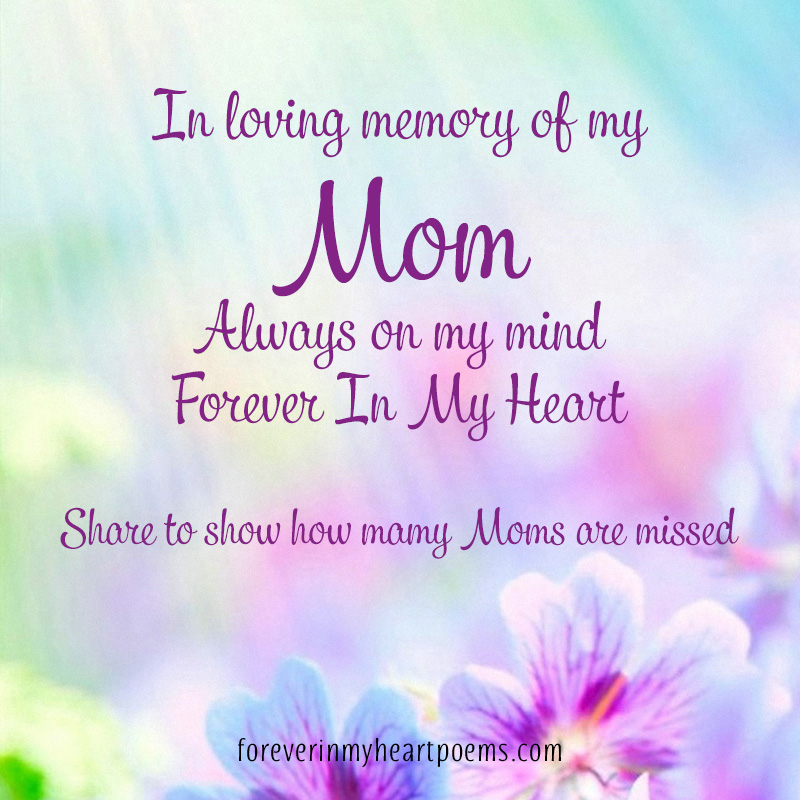 What To Say When A Mom Passed Away